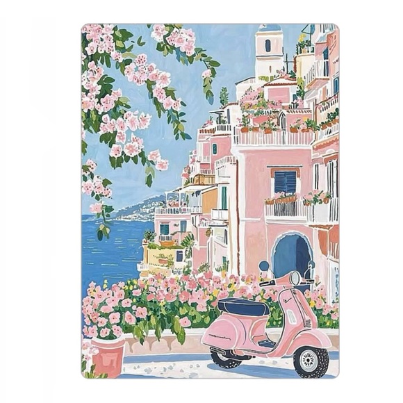 Amalfi Coast Italy Art Magnet - Picture 1 of 3